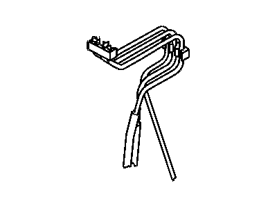 Jeep 52128245AB CLIP Brake Tube