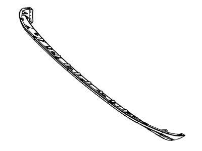 Mopar 68033135AA Air Deflector, Front