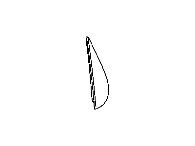 Jeep 55078137AA APPLIQUE MIRROR FLAG