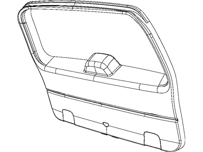 Jeep 1BU30DK7AC PANEL Liftgate