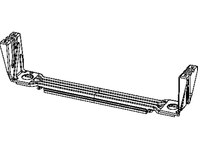 Dodge 5112199AB WEATHERSTRIP Lower Radiator Crossmember