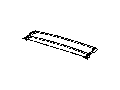 Jeep 68032424AB LIFT ARM AND BOW ASSEMBLY Folding Top Rear