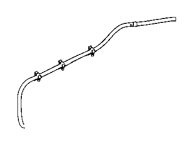 Dodge 5112804AC TUBE Sunroof Drain
