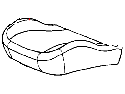 Jeep XR171DVAA COVER Front Seat Cushion