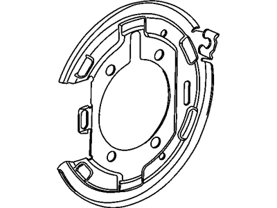 Chrysler 5103206AA PLATE Backing