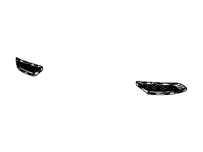 Mopar 68235736AB Lamp Cover, Front Passenger Side