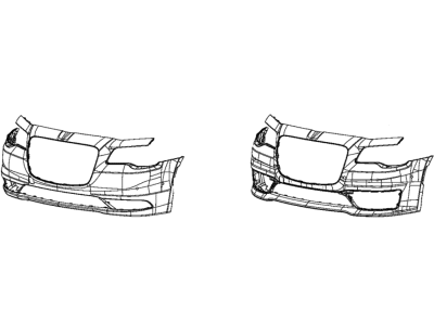 2020 Chrysler 300 Bumper - 5PN41TZZAE