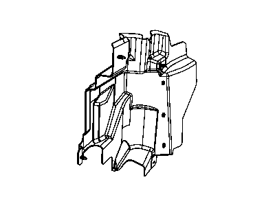 Ram 68036597AC SHIELD Fender