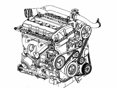 Jeep 68369232AB ENGINE KIT Long Block
