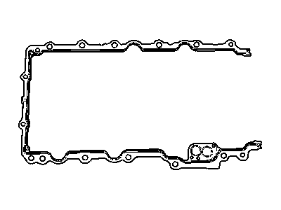 Dodge 4792608AC GASKET Oil Pan