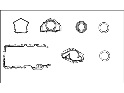 Dodge 68003891AB GASKET KIT Engine Lower