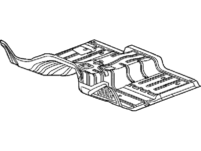 Dodge 55276027AB PANEL Front Floor Pan