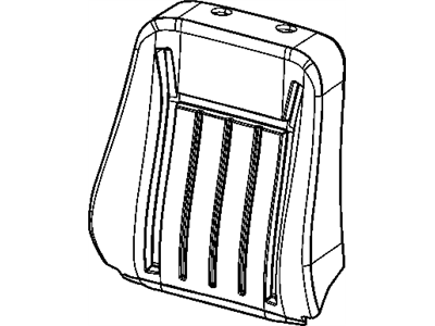 Dodge 5134795AA FOAM Seat Back