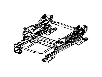 Mopar 4610167AA Seat Adjuster, Passenger Side