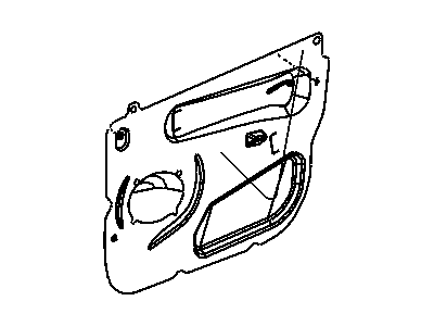 Mopar 55394027AG Insulator Front Door