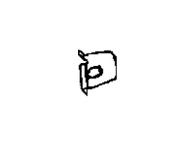 Dodge 68008544AA REINFORCEMENT Hinge Pillar