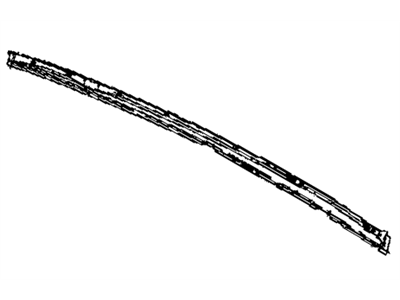 Dodge 68008747AA MOLDING D Pillar