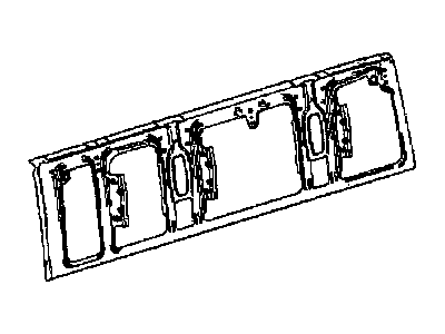 Dodge 68008627AA REINFORCEMENT Roof Panel