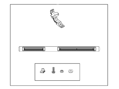 Jeep 82212129AC STEP KIT Tubular Side