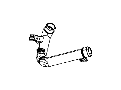 Chrysler 4891760AB HOSE Intercooler Outlet