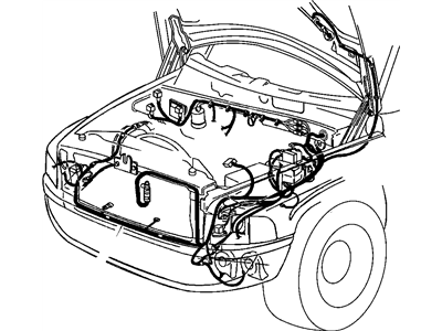 Dodge 56045057AF WIRING Headlamp to Dash