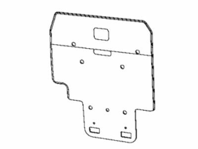 Chrysler 68414672AA PANEL Rear Seat Back 40%