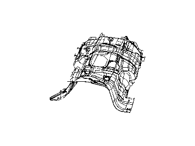 Mopar 55373021AB Silencer Tunnel