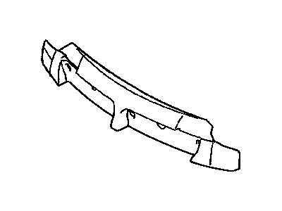 Dodge MR462386 BEAM Front Bumper
