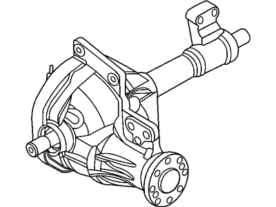 Dodge 52114432AD AXLE Service Front