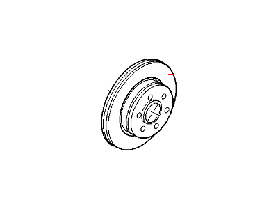 Dodge 52009208 ROTOR Brake