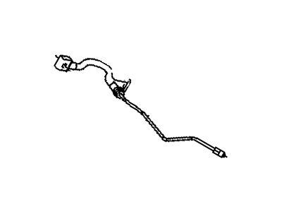 Ram 4779997AA TUBE AND HOSE ASSEMBLY Brake Left Rear