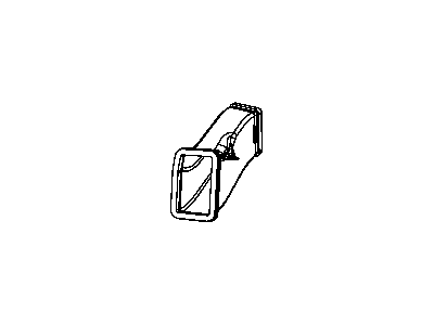 Mopar 55117074AC Duct A/C Outlet Center