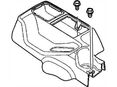 Jeep 5JP65XDVAD CONSOLE Floor