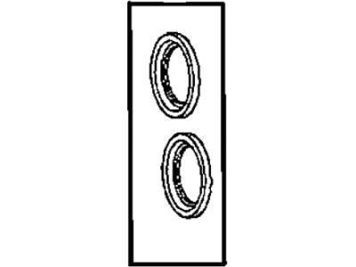 Dodge 68248383AA BOOT KIT Disc brake Contains 4 Boots for 1 Caliper