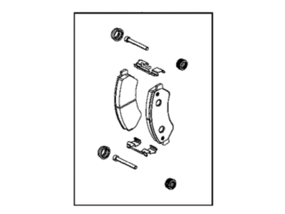 2020 Ram ProMaster 3500 Brake Pad - 68294494AA