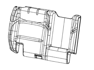 Jeep 7AU74NR3AA COVER Rear Seat Back Right