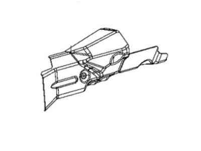 Jeep Radius Heat Shield - 68284818AB
