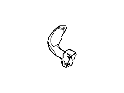 Mopar 55077504AC Bracket Fascia