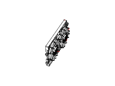 Dodge 68034687AA FAN Cooling