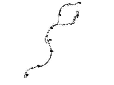 Ram 68340403AD WIRING Jumper Door Rear Door Left