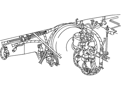 Jeep 56042709AC Wiring - Headlamp To Dash