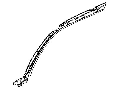 Mopar 55113058AC Reinforcement Front Pillar
