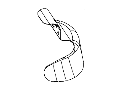 Mopar 5147152AB Heat Shield Engine Mount