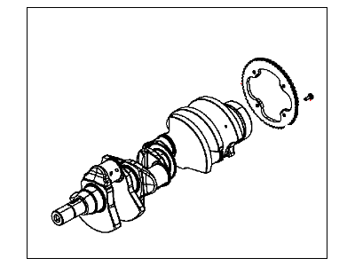 Jeep 5038339AG Crankshaft