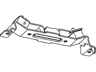 Jeep 52089936AI INSULATOR Transmission support