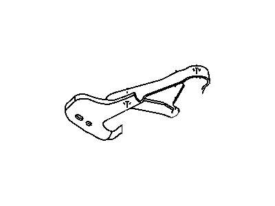 Jeep 52089933AB BRACKET Insulator