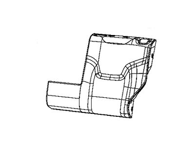 Jeep 6MC18UCWAA Cover - Rear Seat Back