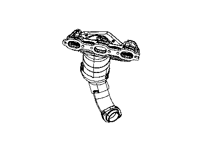 Dodge Journey Catalytic Converter - 68042142AA