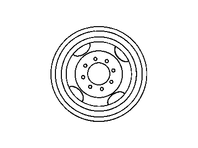Dodge 52057939AC WHEEL Steel