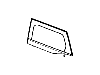 Jeep 1HG29SX9AC WINDOW Half Door